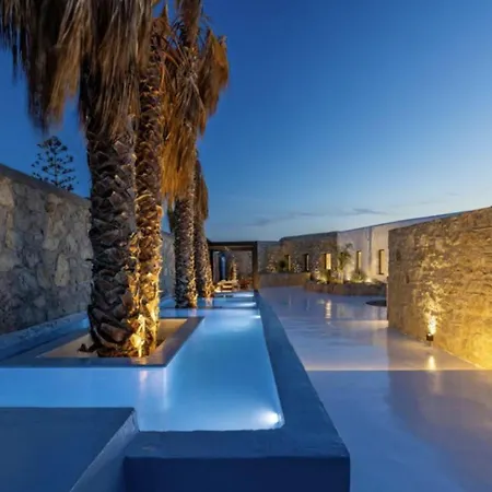 Exquisite Mykonos Villa Villa Apocryphos 6 Bedrooms Unique Aegean Sea Views Private Infinity Pool Indoor Cave Heated Pool Outdoor Jacuzzi, Villa