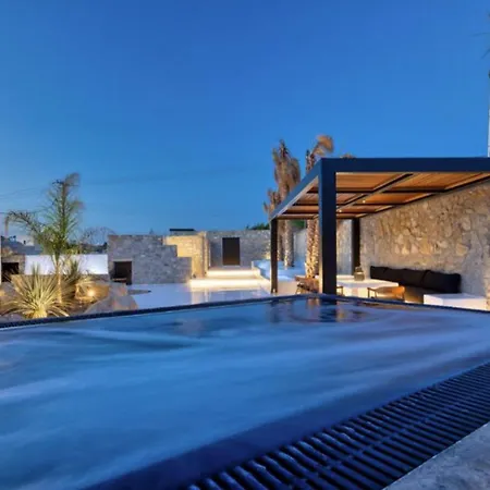 Exquisite Mykonos Villa Villa Apocryphos 6 Bedrooms Unique Aegean Sea Views Private Infinity Pool Indoor Cave Heated Pool Outdoor Jacuzzi, * Glastros (Mykonos)