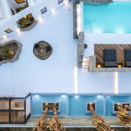 Exquisite Mykonos Villa Villa Apocryphos 6 Bedrooms Unique Aegean Sea Views Private Infinity Pool Indoor Cave Heated Pool Outdoor Jacuzzi,